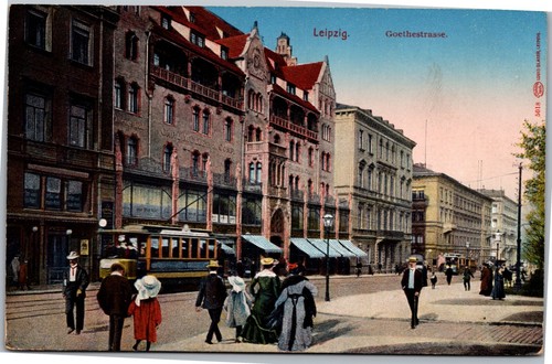 Postcard germany leipzig - postcard,
